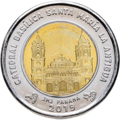 купить Панама 1 бальбоа 2019 "Кафедральный собор Базилика Святой Марии"