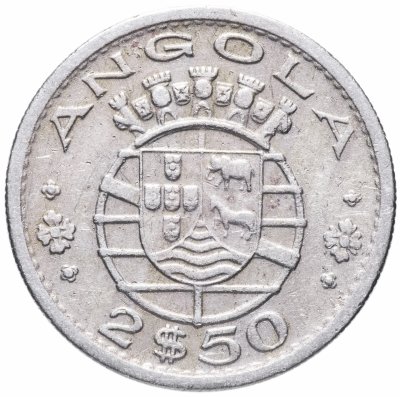 купить Ангола 2,5 эскудо (escudos) 1969