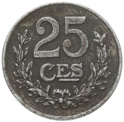 купить Люксембург 25 сантимов (centimes) 1922