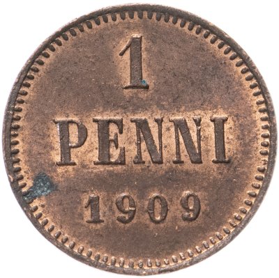 купить 1 пенни (penny) 1909