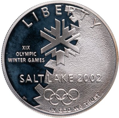купить США 1 доллар (dollar) 2002 XIX зимние Олимпийские Игры, Солт-Лейк-Сити 2002