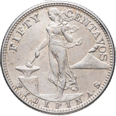 купить Филиппины 50 сентаво (centavos) 1944