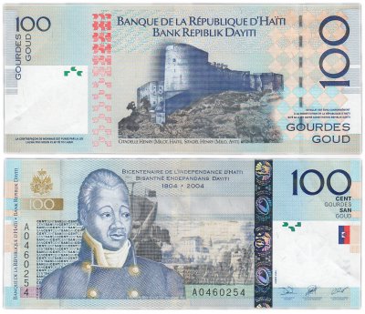 купить Гаити 100 гурдов 2004