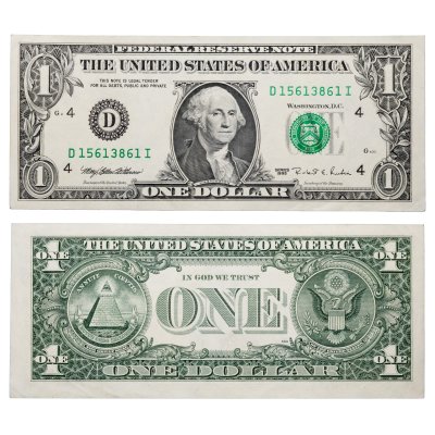 купить США 1 доллар 1995 (Pick 496a) D-Кливленд