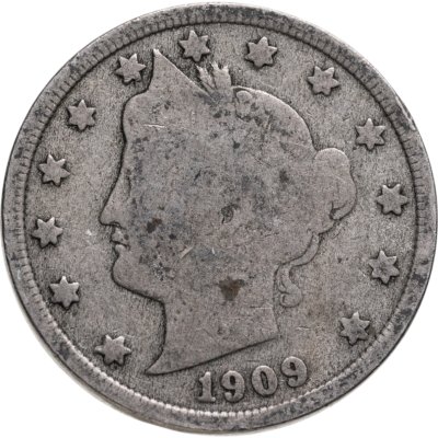 купить США 5 центов (cents) 1909 Liberty Nickel