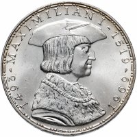 купить Австрия 50 шиллингов (shillings) 1969 "450 лет со дня смерти Максимилиана I"
