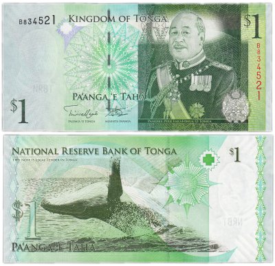 купить Тонга 1 паанга 2009 Pick 37