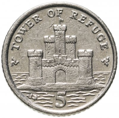 купить Остров Мэн 5 пенсов (pence) 2007 AB