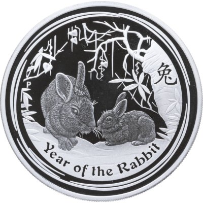 купить Австралия 1 доллар (dollar) 2011 P Year of the Rabbit (год Кролика)
