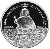 купить Венгрия 20000 форинтов 2018 год 560-летие коронации и 575-летие со дня рождения короля Матьяша Корвинуса