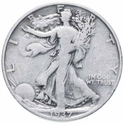 купить США 1/2 доллара (50 центов, half dollar) 1937 S