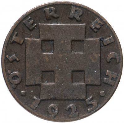 купить Австрия 2 гроша 1925