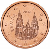 Купить Испания 2 цента (cents) 2012
