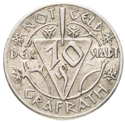 купить Германия, Графрат 10 пфеннигов 1921