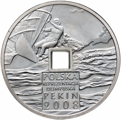 купить Польша 10 злотых 2008 "XXIX летние Олимпийские игры, Пекин 2008"