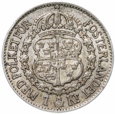 купить Швеция 1 крона (crown) 1934