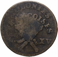 купить Гваделупа 3 соль 1793 (1767)