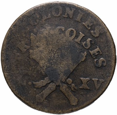 купить Гваделупа 3 соль 1793 (1767)