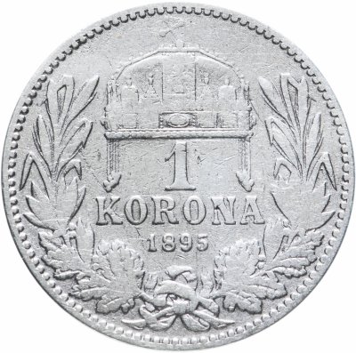 купить Австро-Венгрия 1 крона 1895 (монета для Венгрии)