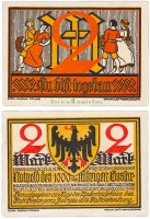 купить Германия (Ганновер: Гослар) 2 марки 1922 (2/B1)