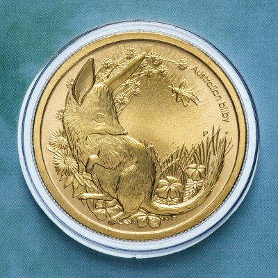 купить Австралия 1 доллар (dollar) 2011 "Детёныши диких животных - Бандикут" (в конверте с маркой)