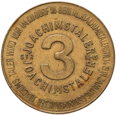 купить Германия (ФРГ), токен 3 талера 1975 "Ku'Dorf"