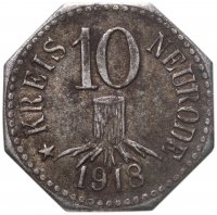 купить Германия (Нойроде) нотгельд 10 пфеннигов 1918