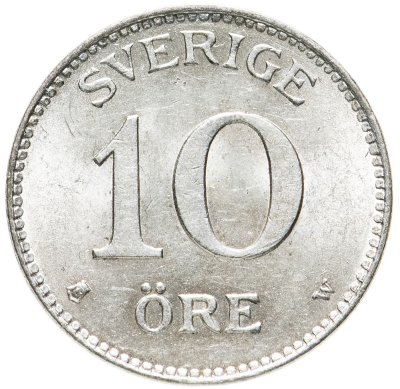 купить Швеция 10 эре (ore) 1911