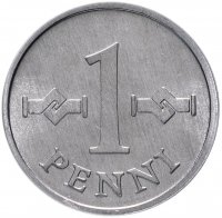 Купить Финляндия 1 пенни (penny) 1977