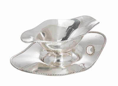 купить Соусник лаконичной формы, металл, серебрение, Англия, 1960-1990 гг.