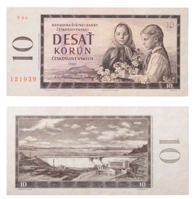 купить Чехословакия 10 крон 1960