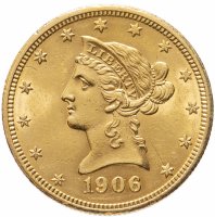 Купить США 10 долларов 1906 D