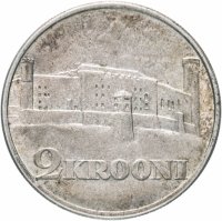 Купить Эстония 2 кроны (krooni) 1930 Замок Тоомпеа в Таллине
