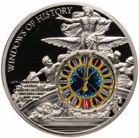 купить Острова Кука 10 долларов 2013 Proof "Окна истории - Большой вокзал Нью-Йорка", в футляре, с сертификатом
