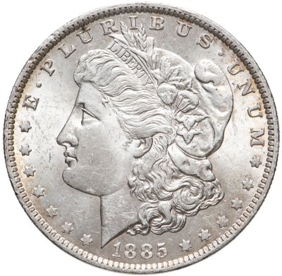 купить США 1 доллар (dollar) 1885 O Доллар Моргана, знак монетного двора: "O" - Новый Орлеан