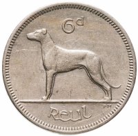 купить Ирландия 6 пенсов (pence) 1967