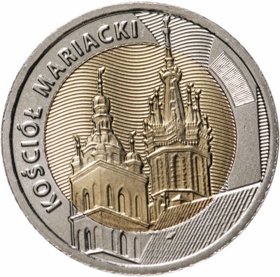купить Польша 5 злотых 2020 "Мариацкий костёл"