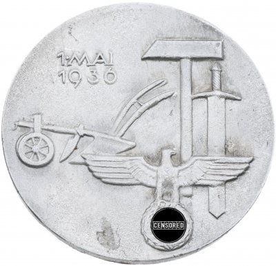 купить Германия, Третий рейх памятный знак "День труда, 1 мая" 1936, булавка