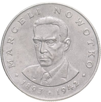 купить Польша 20 злотых 1976 "Марсель Новотко"