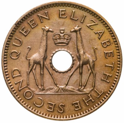 купить Родезия и Ньясаленд 1/2 пенни (penny) 1958