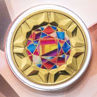 Купить Австралия 1 доллар 2017 "Редкие красивые камни" в конверте с маркой
