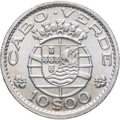 купить Кабо-Верде 10 эскудо (escudos) 1953