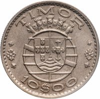 купить Португальский Тимор 10 эскудо (escudos) 1970