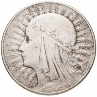 купить Польша 10 злотых (zlotych) 1933