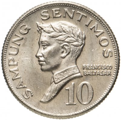 купить Филиппины 10 сентимо (centimos) 1967