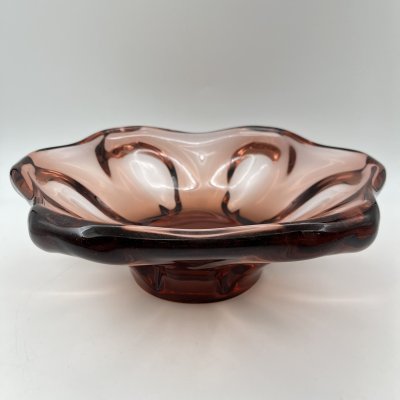 купить Фруктовница, стекло, гутная техника, Чехословакия, 1960-1990 гг.