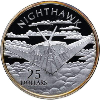 купить Соломоновы Острова 25 долларов (dollars) 2003 Самолёты - F-117 Ночной Ястреб (Nighthawk)
