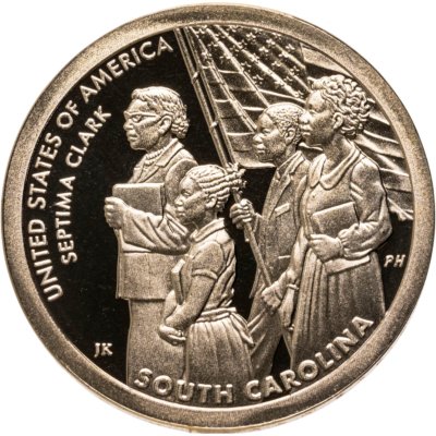 купить США 1 доллар 2020 S Септима Пуансетт Кларк