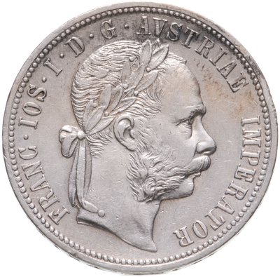 купить Австрия 1 флорин (florin) 1878