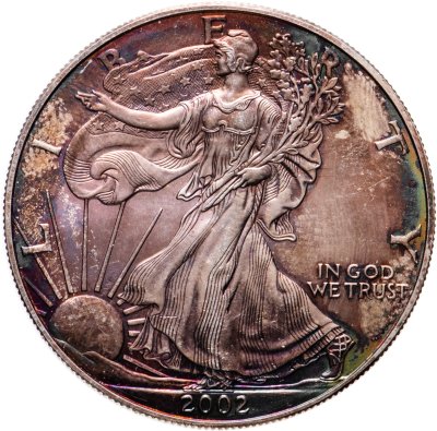 купить США 1 доллар 2002 UNC "Шагающая свобода - Американский орел"